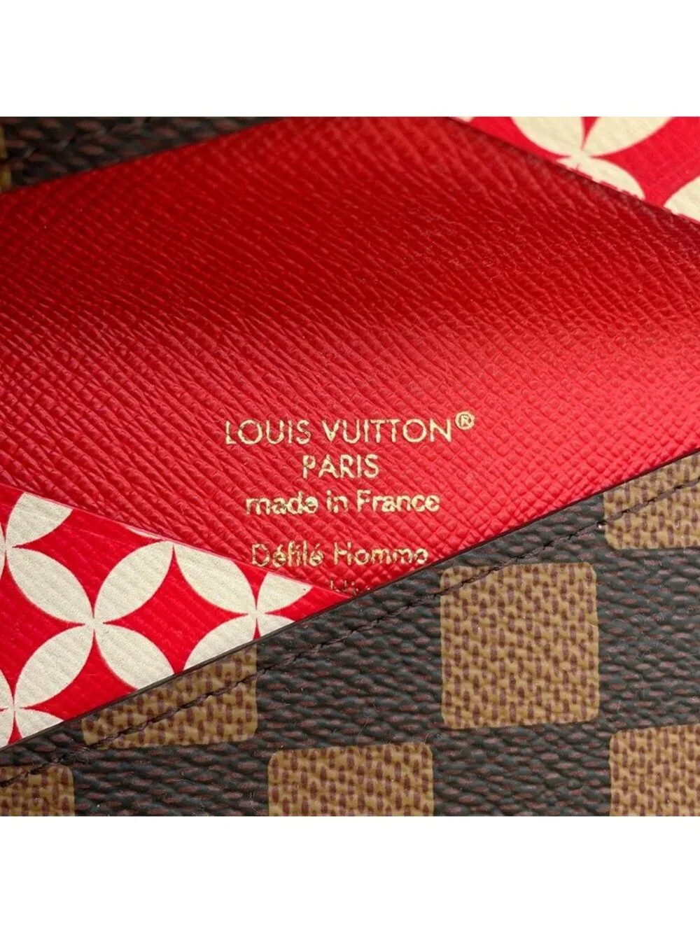 Louis Vuitton Card Case Damier LV Holder Slim Limited